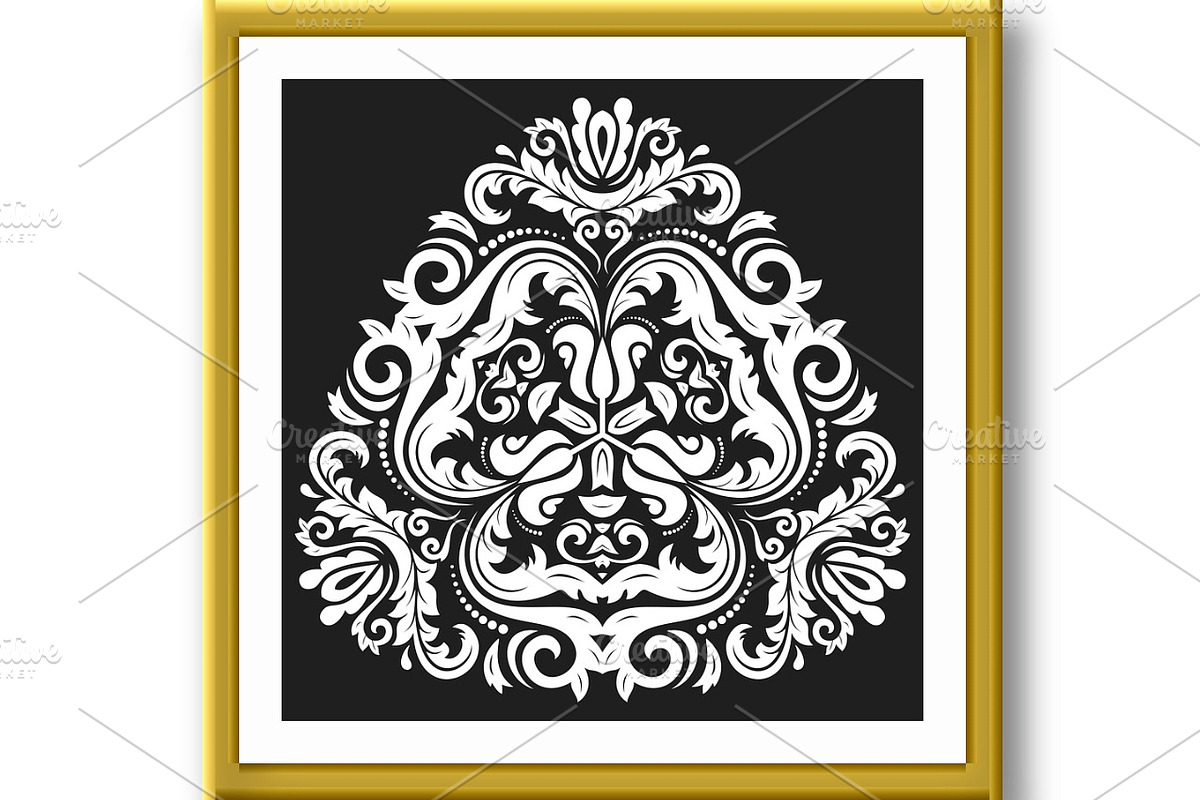 Classic Vector Fine Pattern With, an Illustration by FineArtStudio (Photo 2 of 3)