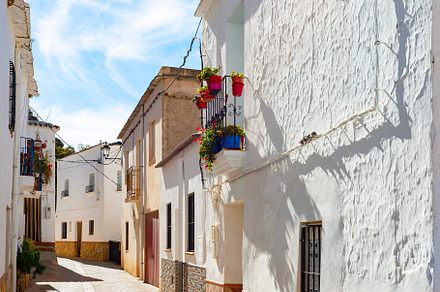 Old town street Darrical Spain, an Architecture Photo by joyt