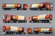 Trucks Mock-Up, a Product Mockup by DesignRushMarket (Thumbnail 2 of 13)