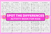 Spot the Differences Book for Kids, a Marketing Template by Design Station (Thumbnail 1 of 4)