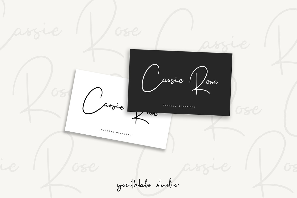 Yuminika - Handwritten Font // SALE preview 2