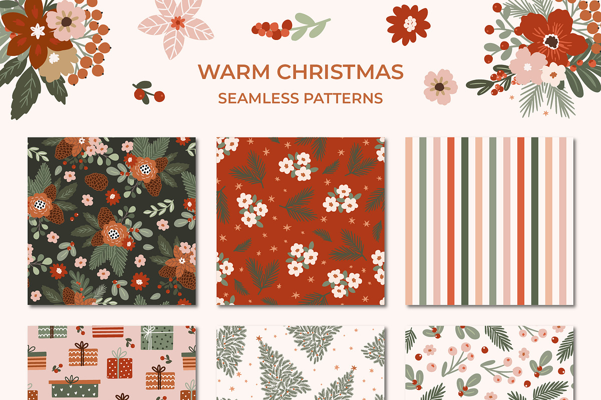 Halloween, Thanksgiving, Christmas, a Graphic by Cozy pattern shop (Photo 8 of 11)