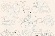 Christmas Digital Stamps, a Graphic by Favorites_Art (Thumbnail 3 of 14)