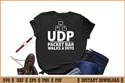 UDP Packet Bar Walks A Into Network, a Work Illustration by Handy Arts Studio (Thumbnail 2 of 3)