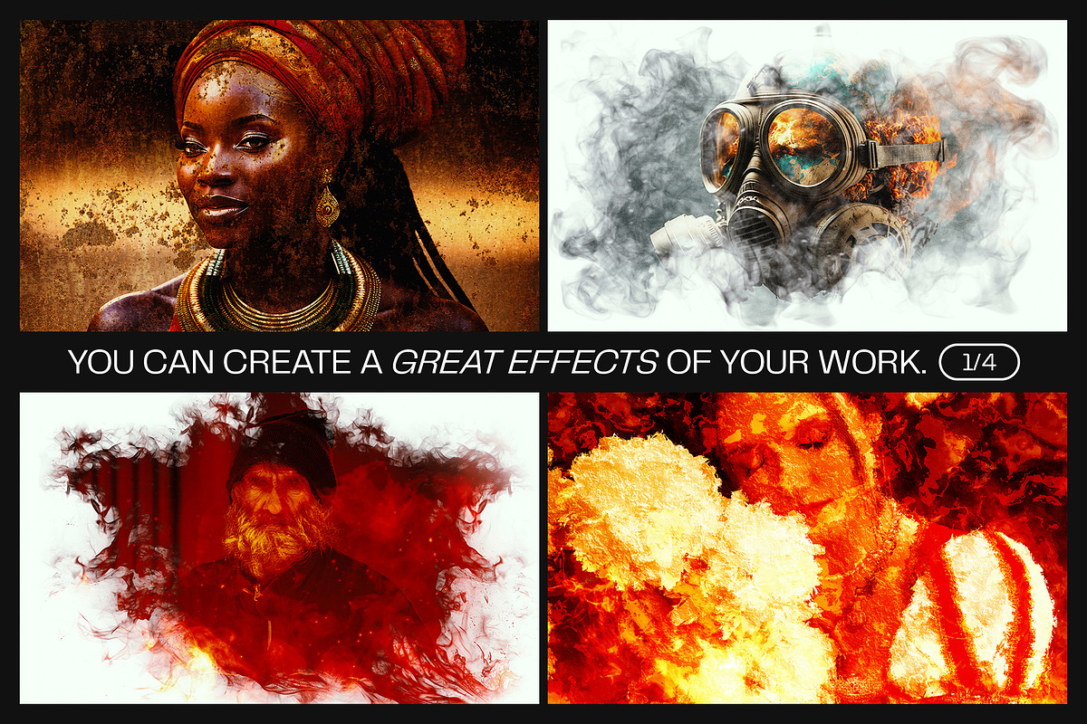 12 Photo Effect Templates, a Layer Style Add-On by iDoodle Studio (Photo 3 of 6)