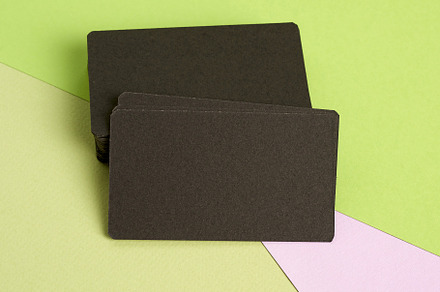 piles of black paper blank business, a Business Photo by ndanko