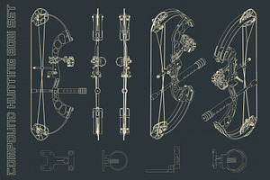 Compound Hunting Bow Set