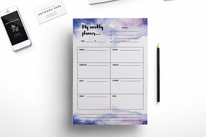 Weekly Planner ,daily Planner