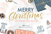 Christmas lettering collection., an Illustration by Asya Mix (Thumbnail 1 of 13)