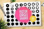 Vector circle brushes, a Brush Add-On by DOBROGRAPH (Thumbnail 1 of 6)
