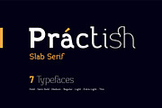 Practish font family, a Sans Serif Font by Gleb Guralnyk (Thumbnail 1 of 7)