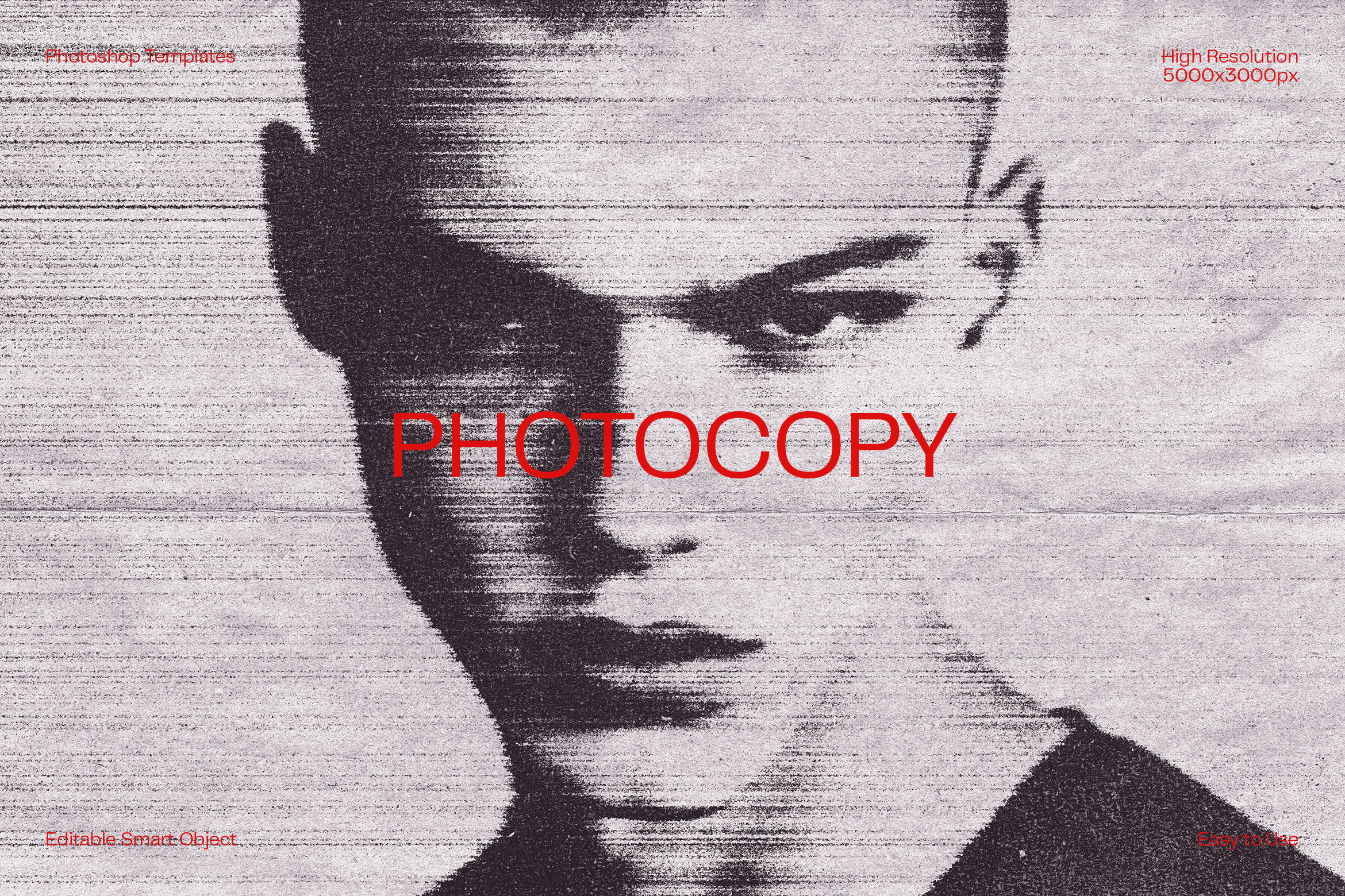 Photocopy Photo Effect, a Layer Style Add-On by dokudokunomi