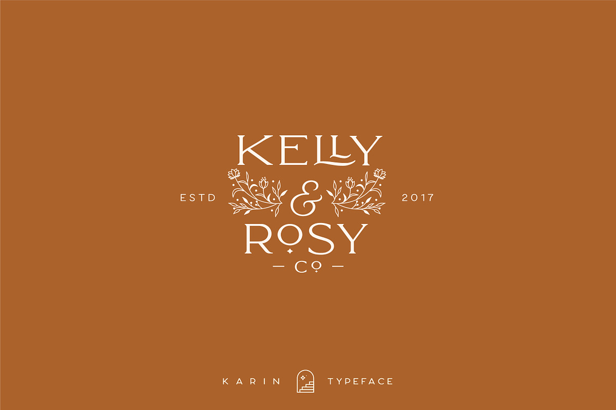 Elegant Karin - Stylish Typeface, a Serif Font by Kaligra.co (Photo 18 of 28)