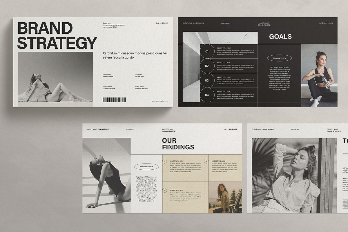 Brand Strategy Guide Presentation, a Presentation Template by TemplatesForest (Photo 4 of 9)