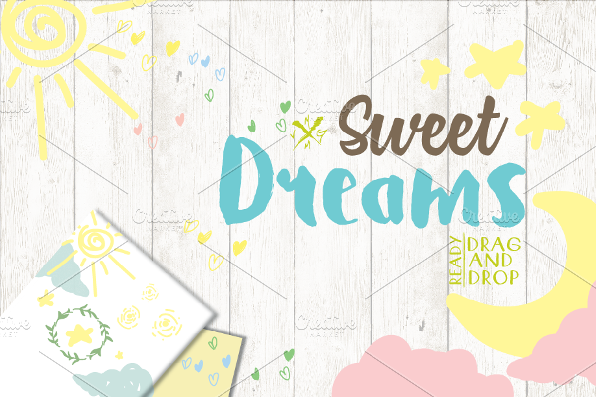 NIGHT TIME BUNDLE -SWEET DREAMS, an Illustration by MVMG (Photo 2 of 2)