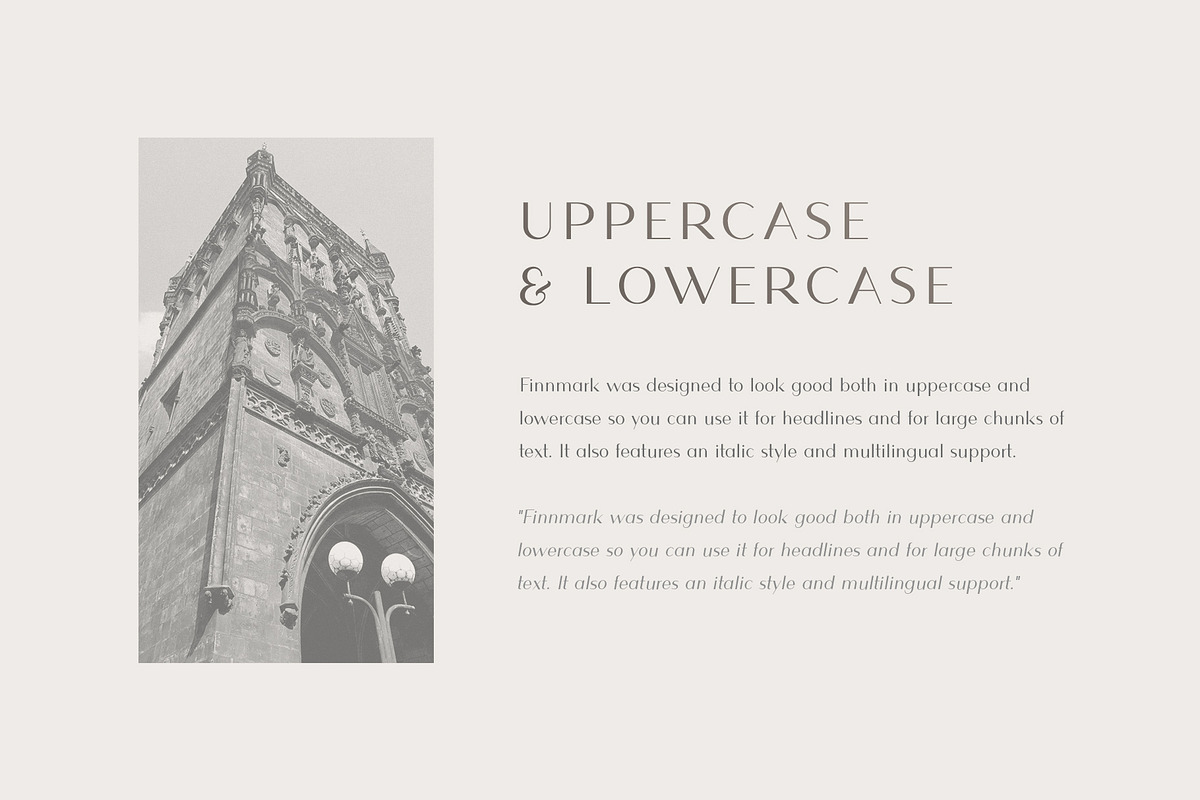 Finnmark - Elegant Sans Typeface preview 3