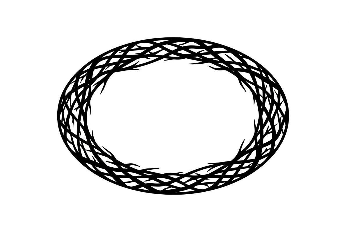 Hand Drawn Oval Scribble Frames, an Illustration by Gfx_Store (Photo 9 of 51)