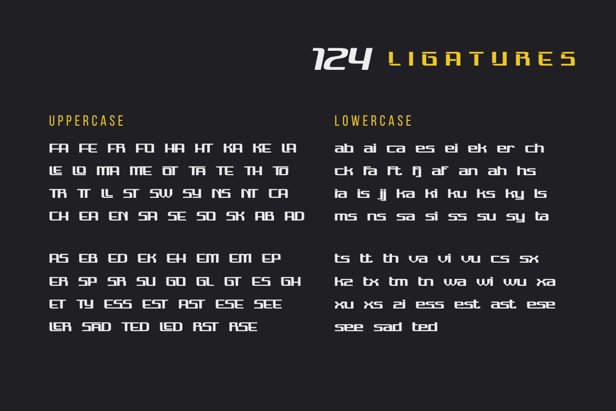 RESADEN | Athletic Font, a Font by twinstd (Photo 14 of 15)
