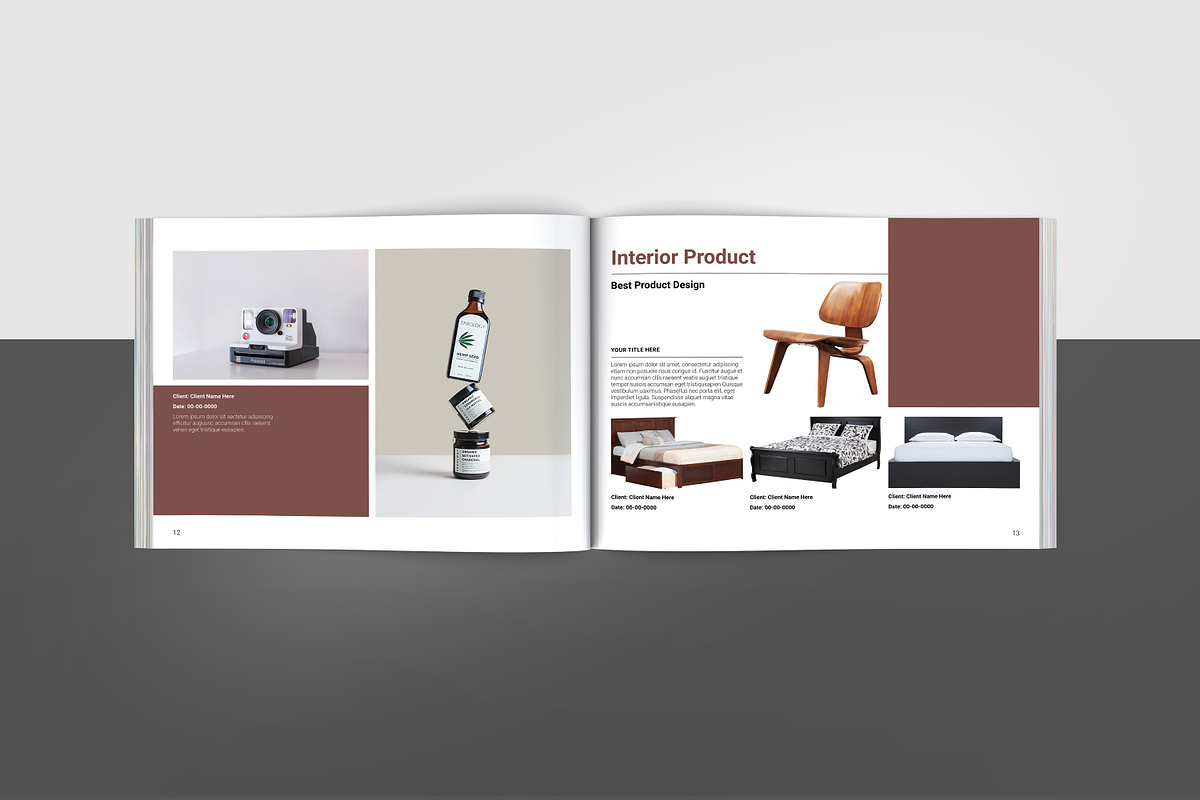 Design Portfolio Template, a Brochure Template by Template Shop (Photo 6 of 14)