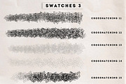 Crosshatching Procreate brushes, a Brush Add-On by MiksKS (Thumbnail 6 of 7)