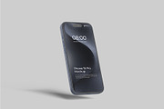 iPhone 15 Pro Mockup, an iPhone Mockup by Graphiculon (Thumbnail 6 of 11)