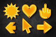 Yellow Neon Font, a Handwritten Font by Handmadefont (Thumbnail 8 of 19)
