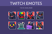 Twitch emotes // Bat2 // Emotes Pack, an Emoji Icon by iAmEsenin (Thumbnail 2 of 2)