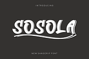 Sosola font, a Serif Font by VectorCraft (Thumbnail 1 of 4)