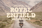 Chups - Groovy Retro Font, a Serif Font by roomspace creative lab (Thumbnail 9 of 14)