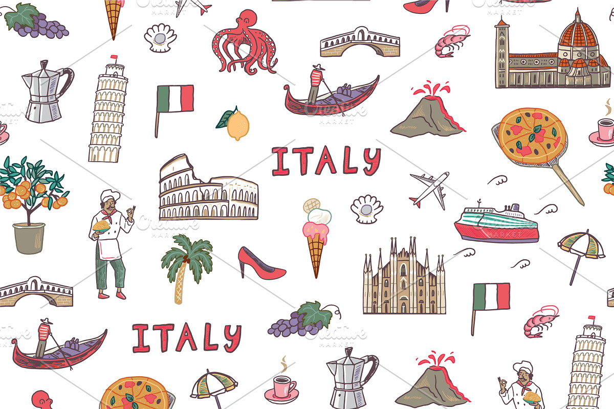Italy Map, an Illustration by GooseFrol (Photo 7 of 10)