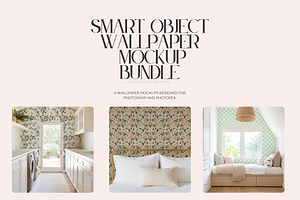 PSD Wallpaper Mockup Bundle