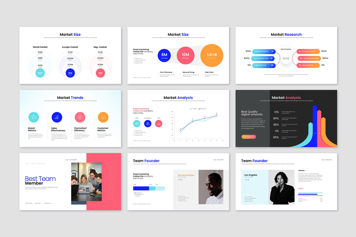 Business Pitch Deck Powerpoint, a Presentation Template by GoldenPixelStudio (Photo 12 of 26)