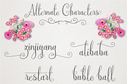 Australian Script, a Script Font by Royaltype (Thumbnail 5 of 7)