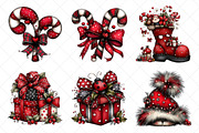 Whimsical Santa Claus Clipart PNG, an Illustration by SinaCreation (Thumbnail 3 of 7)