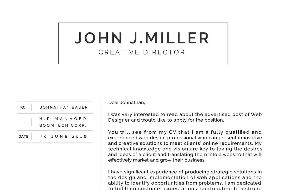 Clean Resume, a Resume Template by CodePower (Photo 4 of 4)