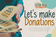 Little Boy - Fun Display Font, a Font by Gassstype (Thumbnail 5 of 8)
