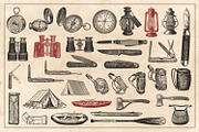 150 Vintage Hunting/Fishing Vectors, an Animal Illustration by Brigantine Designs (Thumbnail 4 of 8)
