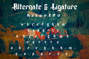 Marosdiac - Modern Blackletter Font, a Blackletter Font by Dhabee (Thumbnail 8 of 15)