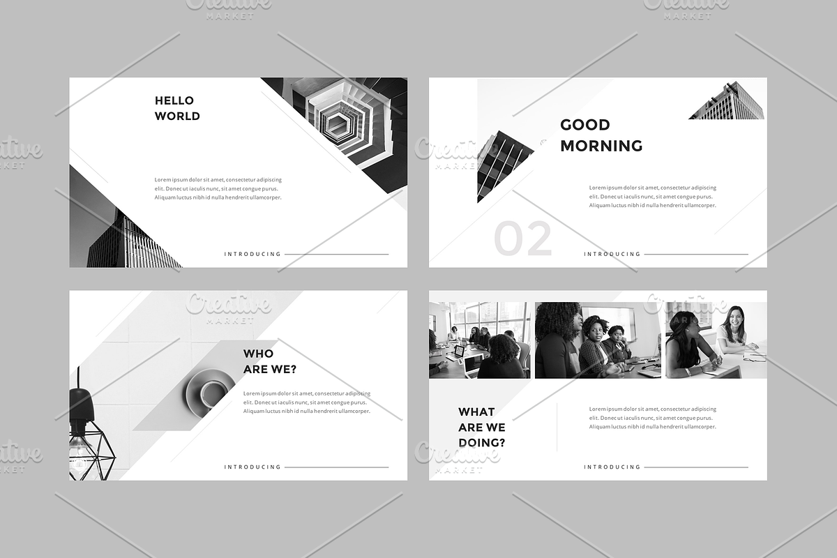 MONOCROM - Powerpoint Template, a Presentation Template by Pixelz Studio (Photo 10 of 10)