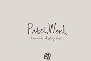 Patchwork, a Handwritten Font by Headquarters (Thumbnail 1 of 2)