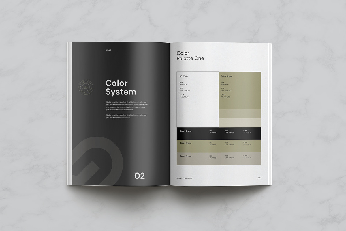 MINIMAL | Brand Guidelines preview 5