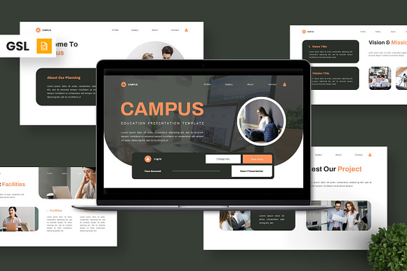 Campus - Education Google Slide preview 7
