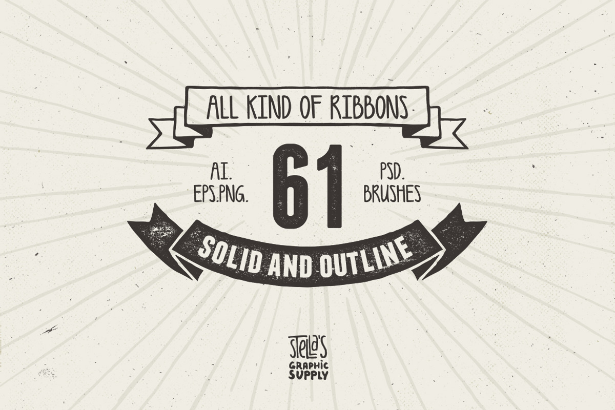 All Kind of Ribbons, an Illustration by Stella's Graphic Supply (Photo 1 of 4)