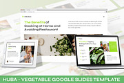 Huba - Vegetable Google Slides, a Presentation Template by SlideFactory (Thumbnail 1 of 4)