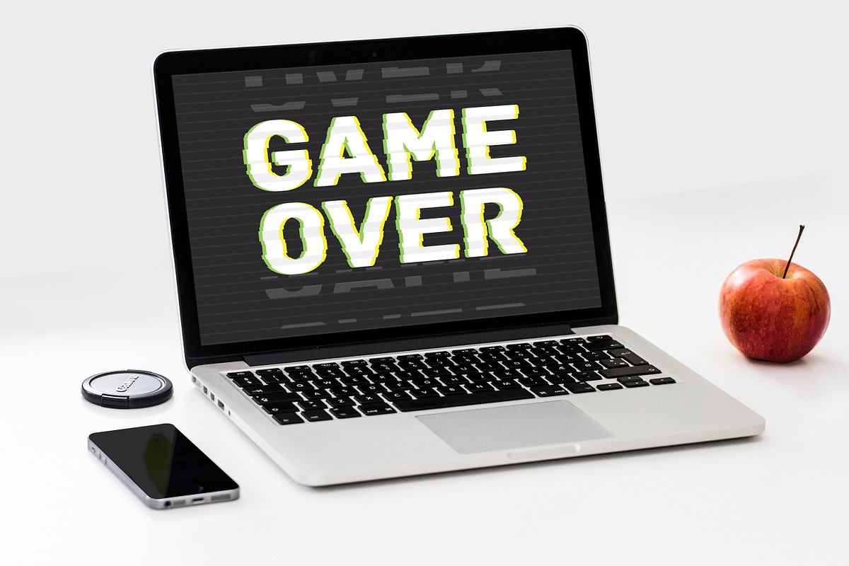 Game Over glitch, a Technology Illustration by Good Studio (Photo 2 of 3)