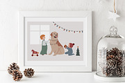 Nordic Winter Kids, a Decorative Illustration by Marish (Thumbnail 7 of 16)