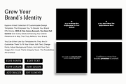Powerful 50 Black Insatgram Template, a Social Media Template by RB Boutique (Thumbnail 9 of 9)