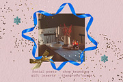 Gift Wrapped in Christmas Ribbons, an Object Graphic by Anzhelika (Thumbnail 5 of 12)