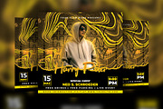 DJ Night Vibes Club - Party Flyer, a Social Media Template by HasnainGFX (Thumbnail 1 of 2)