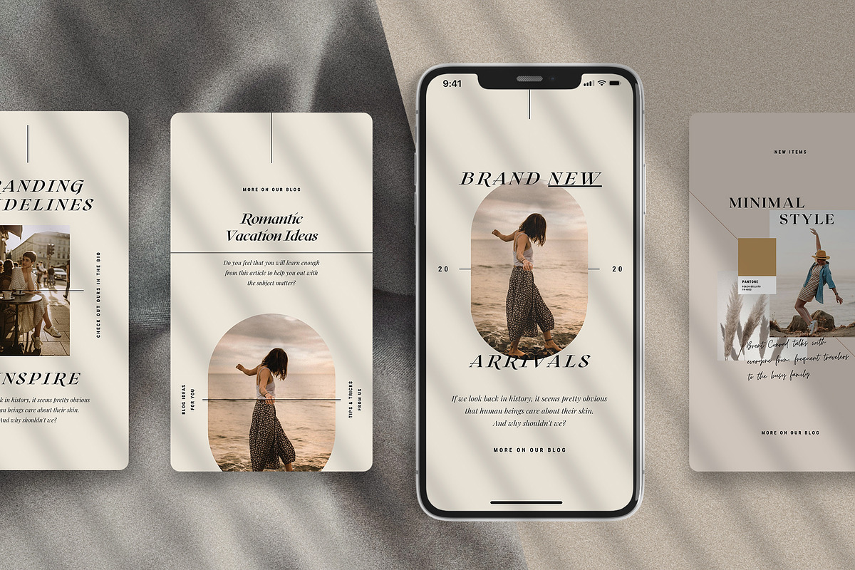 Canva Instagram Posts & Stories Pack, a Social Media Template by SilverStag Type Foundry (Photo 10 of 48)